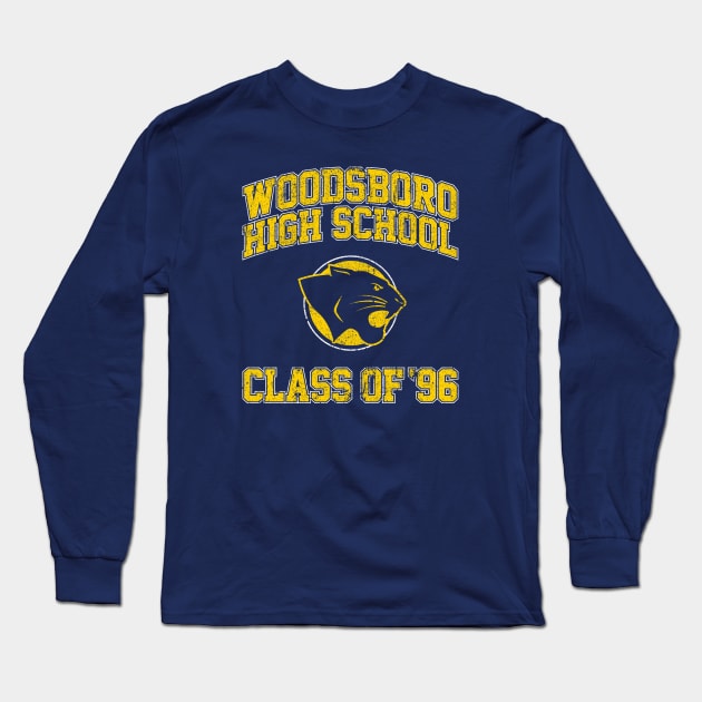 Woodsboro High School Class of 96 Long Sleeve T-Shirt by huckblade